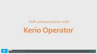 Kerio Operator - video