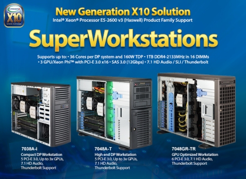 Supermicro - pracovní stanice